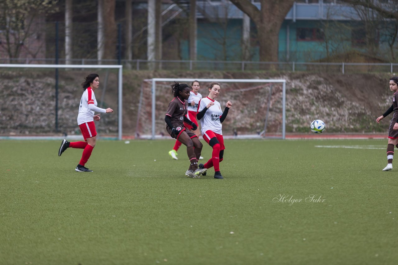 Bild 278 - B-Juniorinnen Walddoerfer - St.Pauli : Ergebnis: 4:1